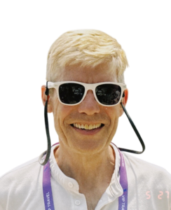 Portrait of Thomas Klassen wearing sunglasses